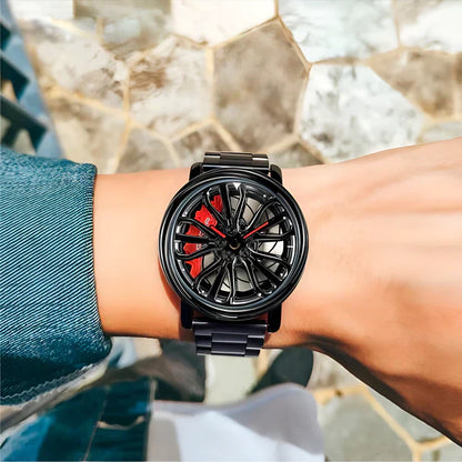 RELOJ ARO ROTATORIO