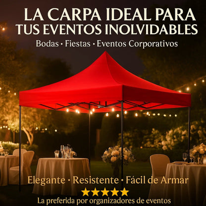 CARPA PLEGABLE 3X3