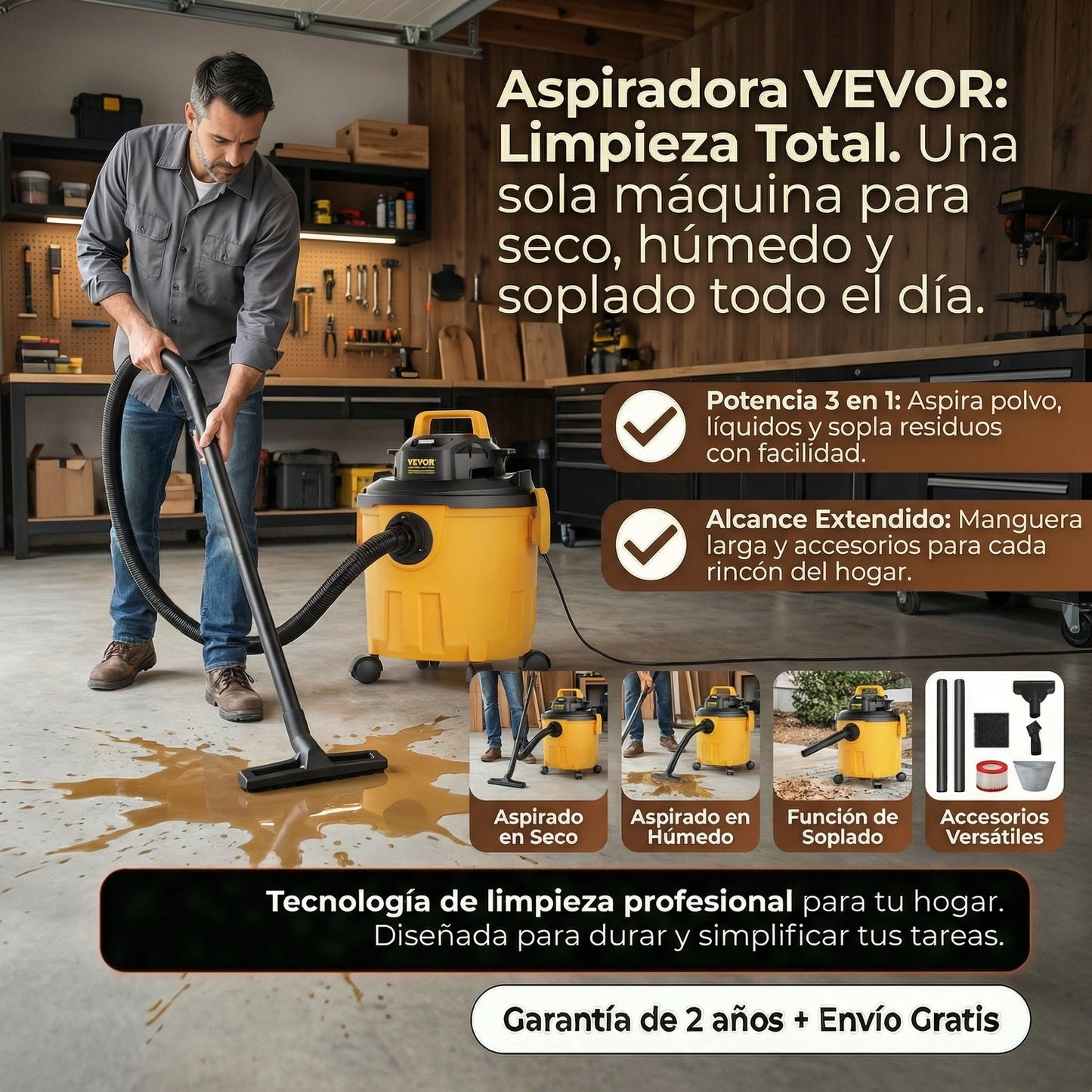 ASPIRADORA VEVOR